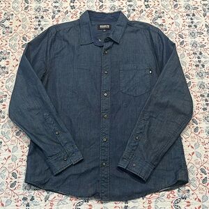 Brooklyn Industries Denim Style Button Up
